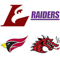 Logos of the four schools mentioned.